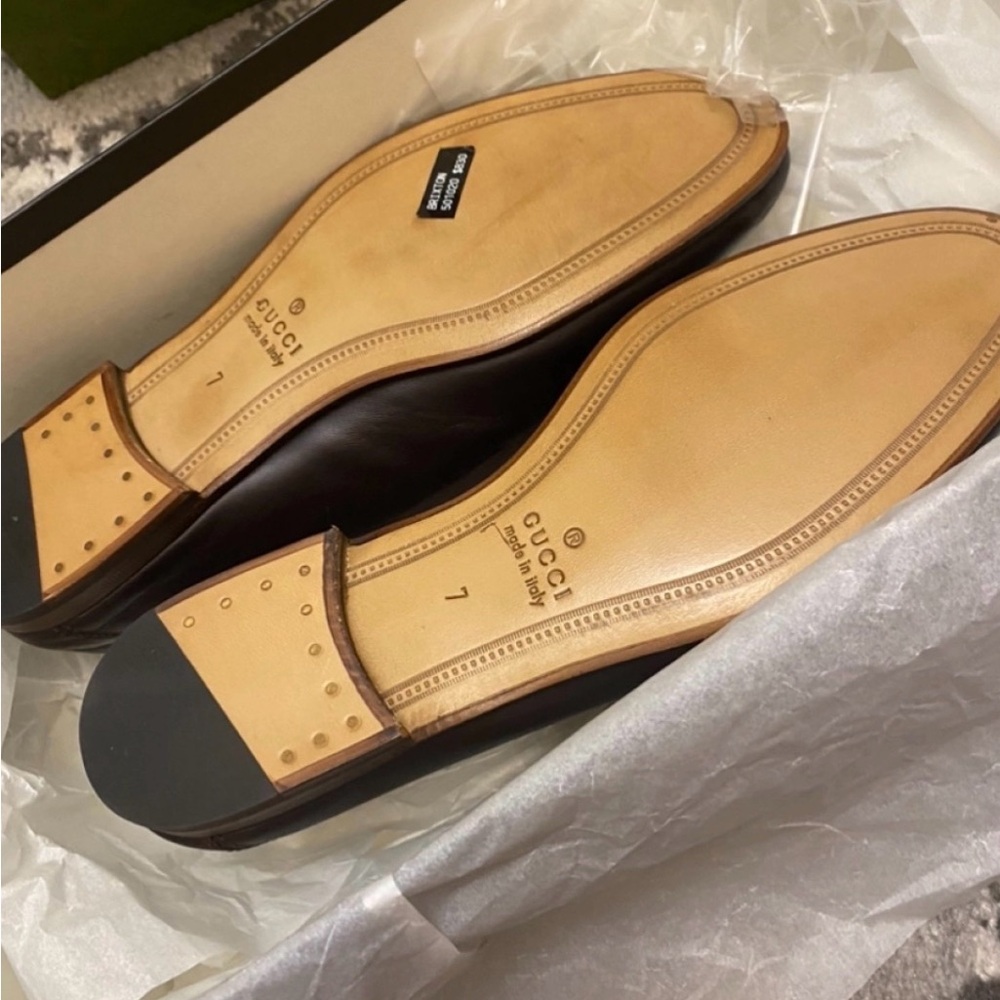 Gucci Men’s Horsebit Loafers w/ Embroidered Wolf – Size 7 – NWT - Picture 3 of 10